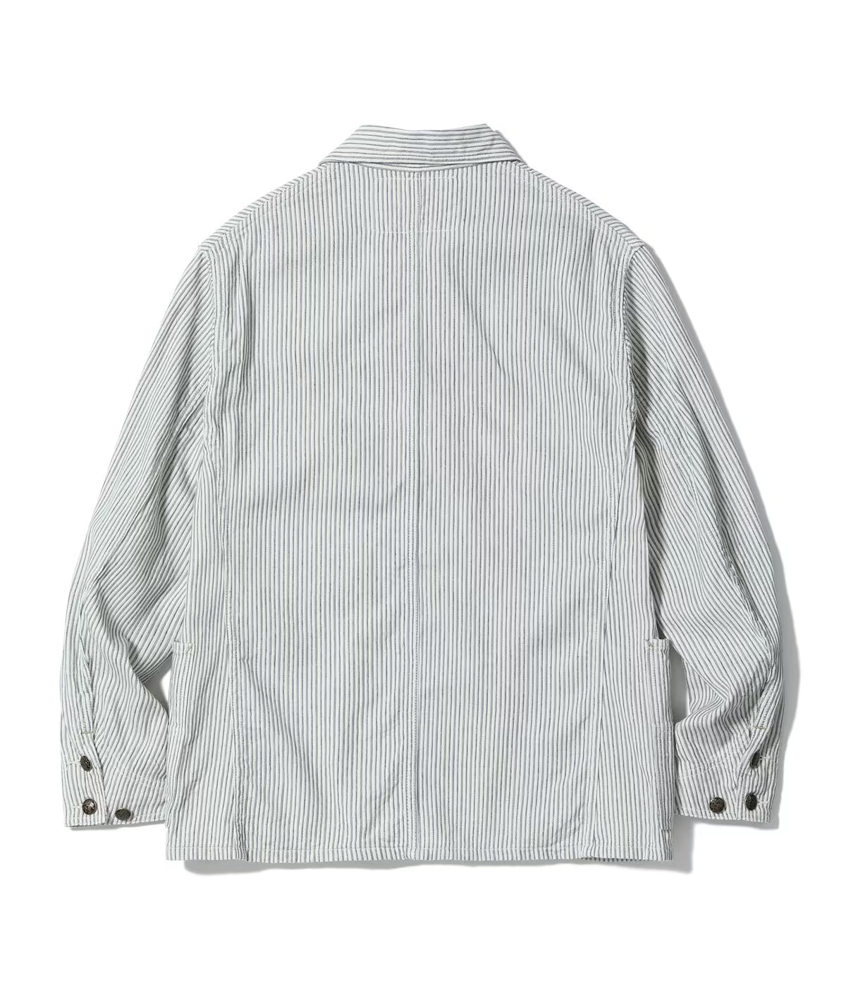 SC15899 Fiction Romance 8oz Indigo Stripe Work Coat