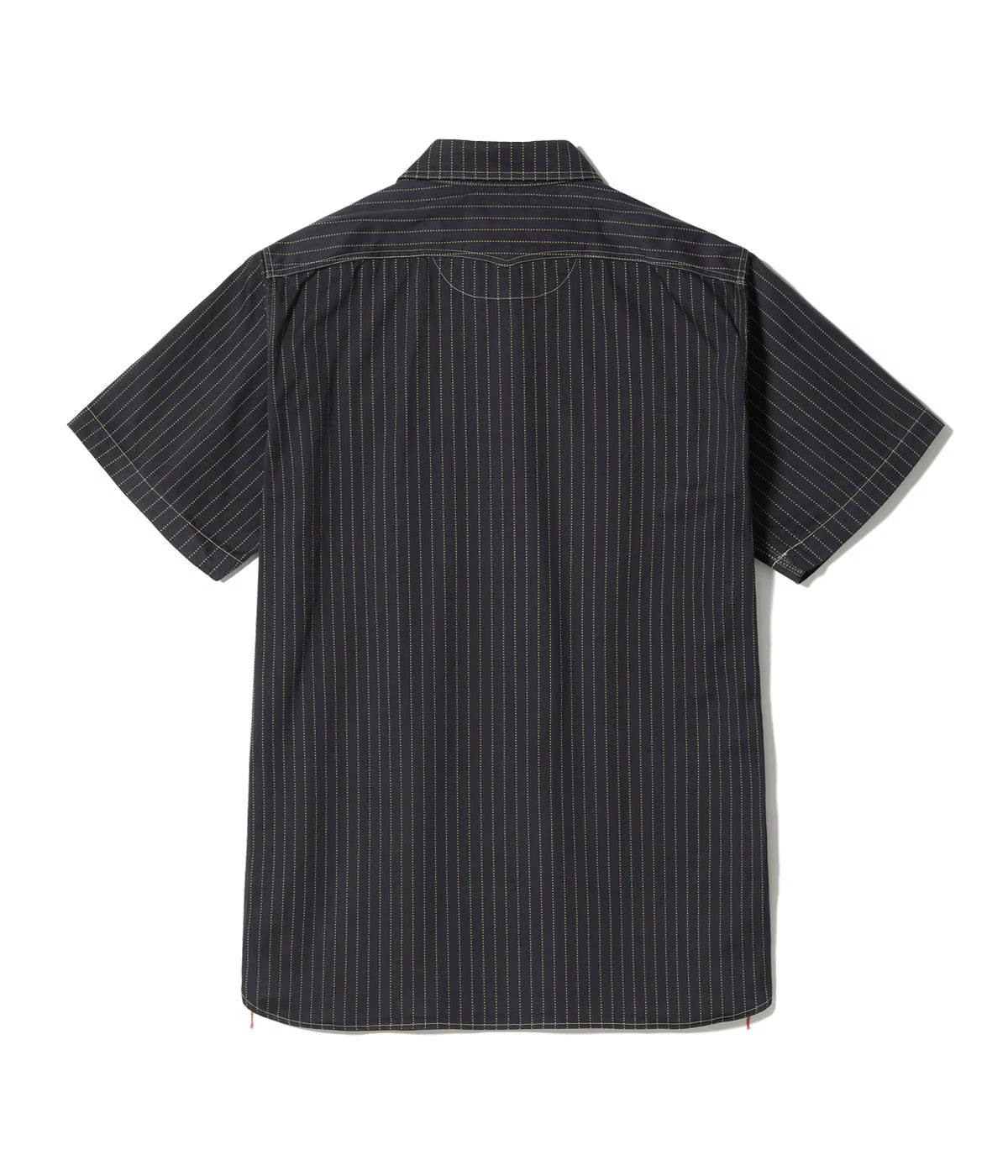 SC39702 Fiction Romance 8.5oz Black Wabash S/S Stripe Work Shirt