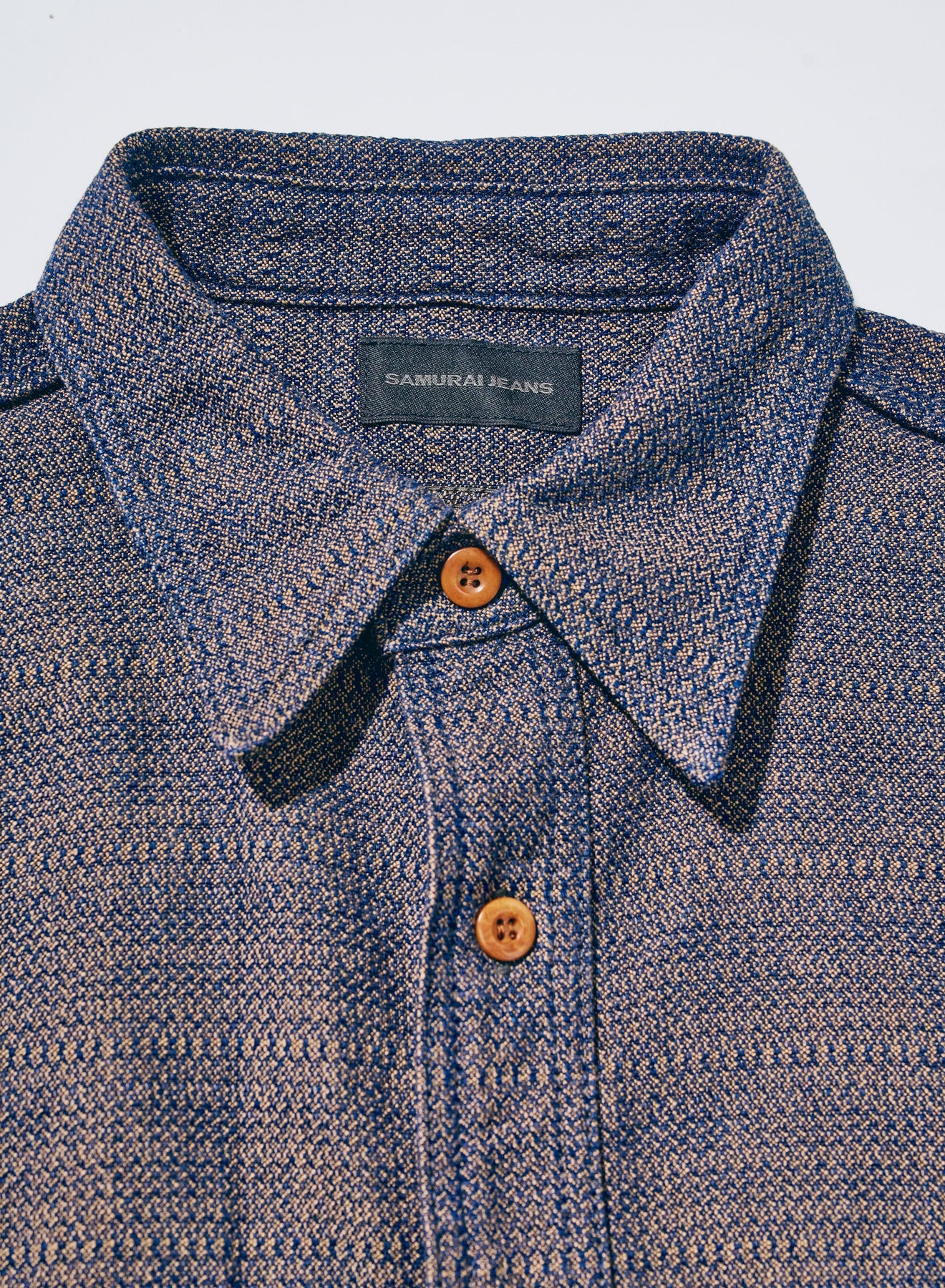 SSS26-KSK Kanoko Aimadara Work Shirt Brown