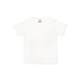 White t-shirt on a light gray background