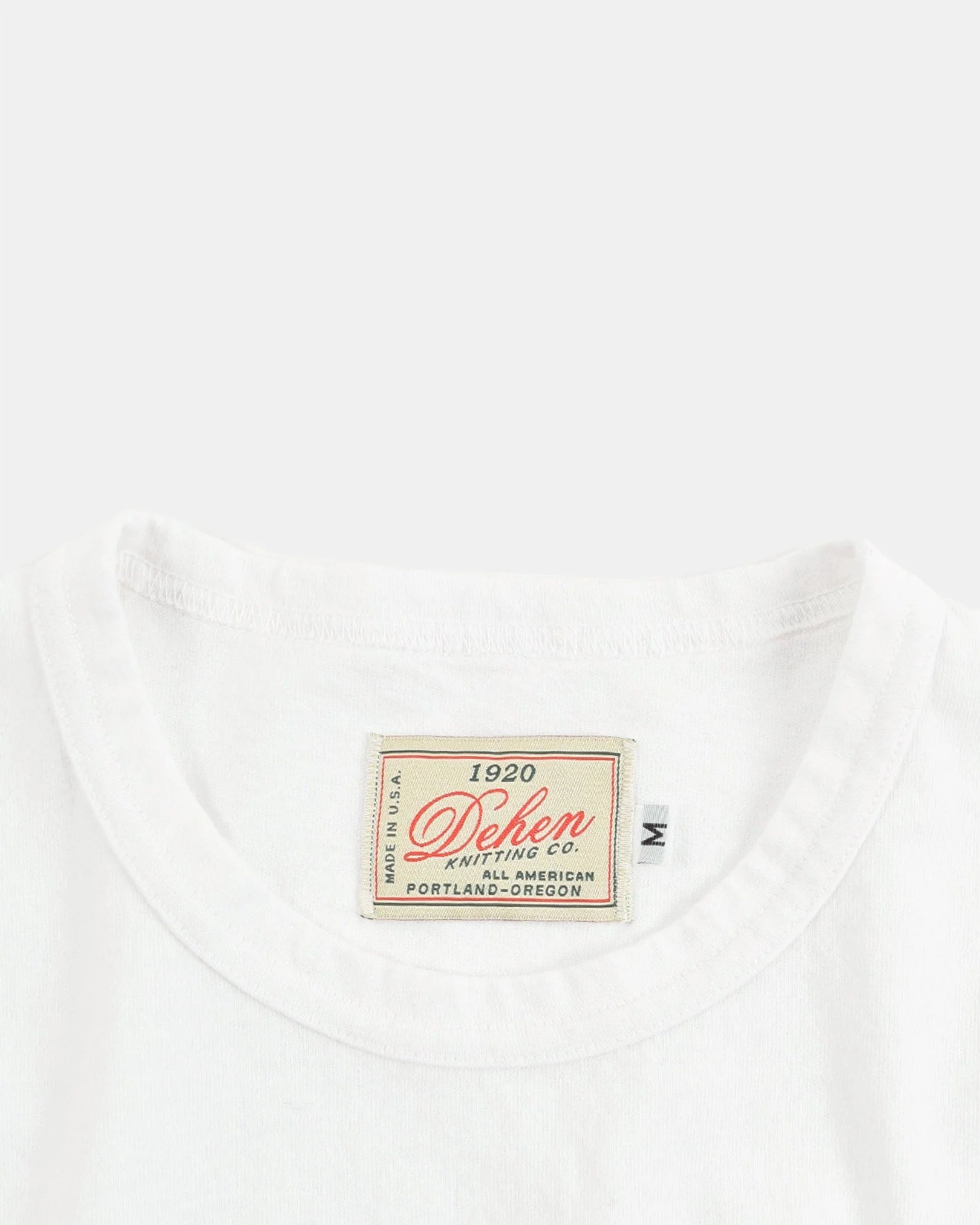 Heavy Duty Pocket Tee White