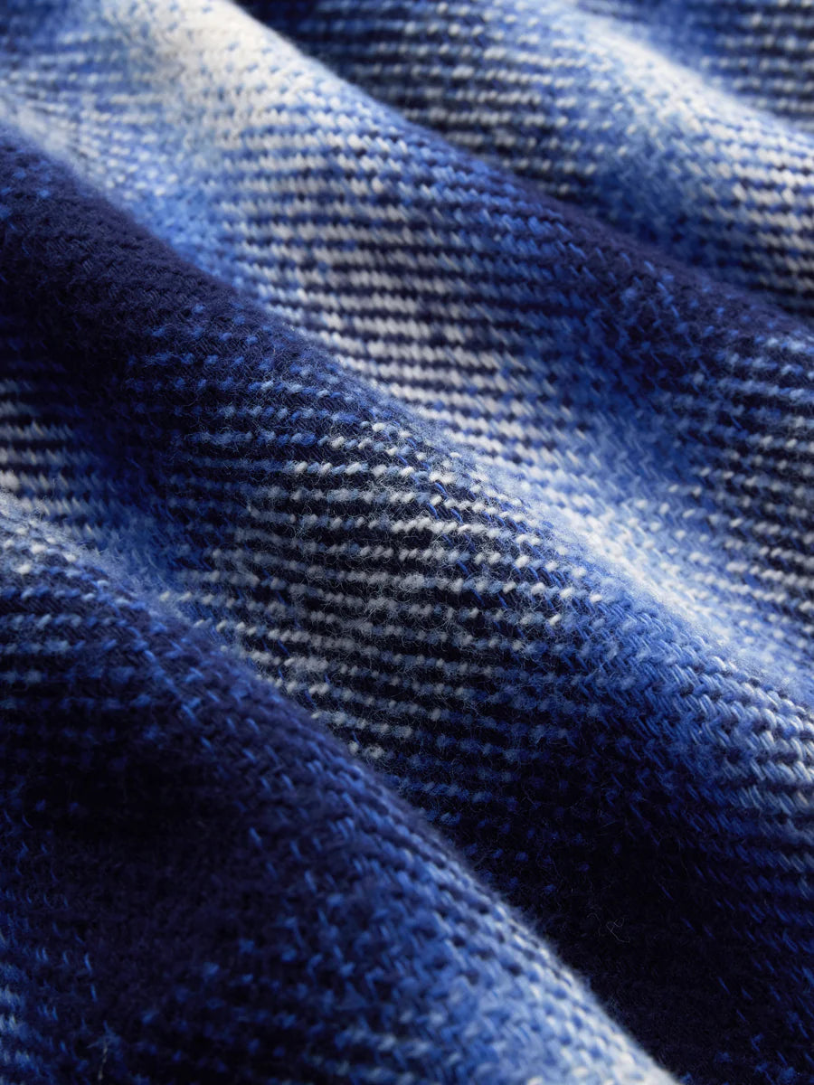 Crosscut Flannel Royal Blue