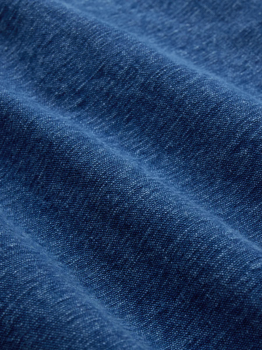 USN Overshirt Stonewashed Indigo Canvas