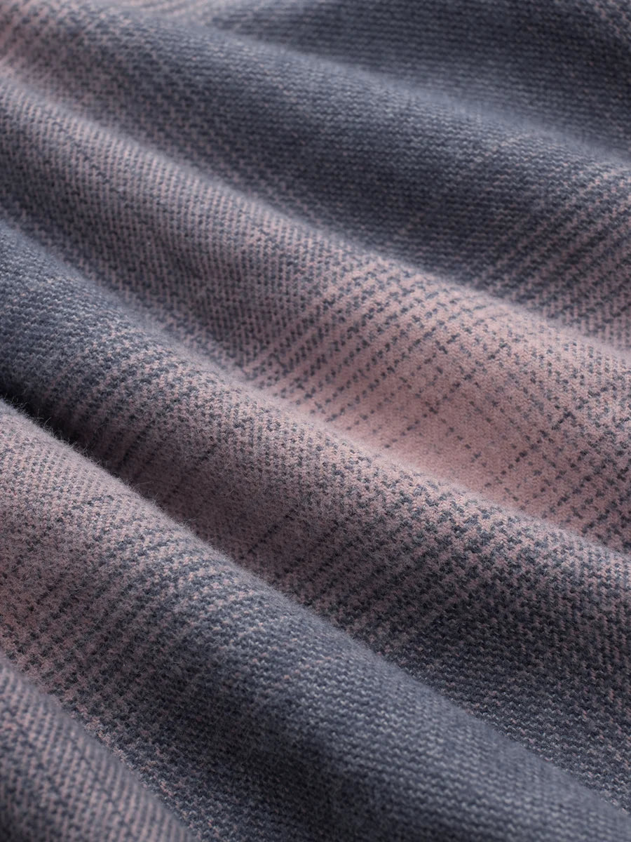 Utility Flannel Mauve Ombre
