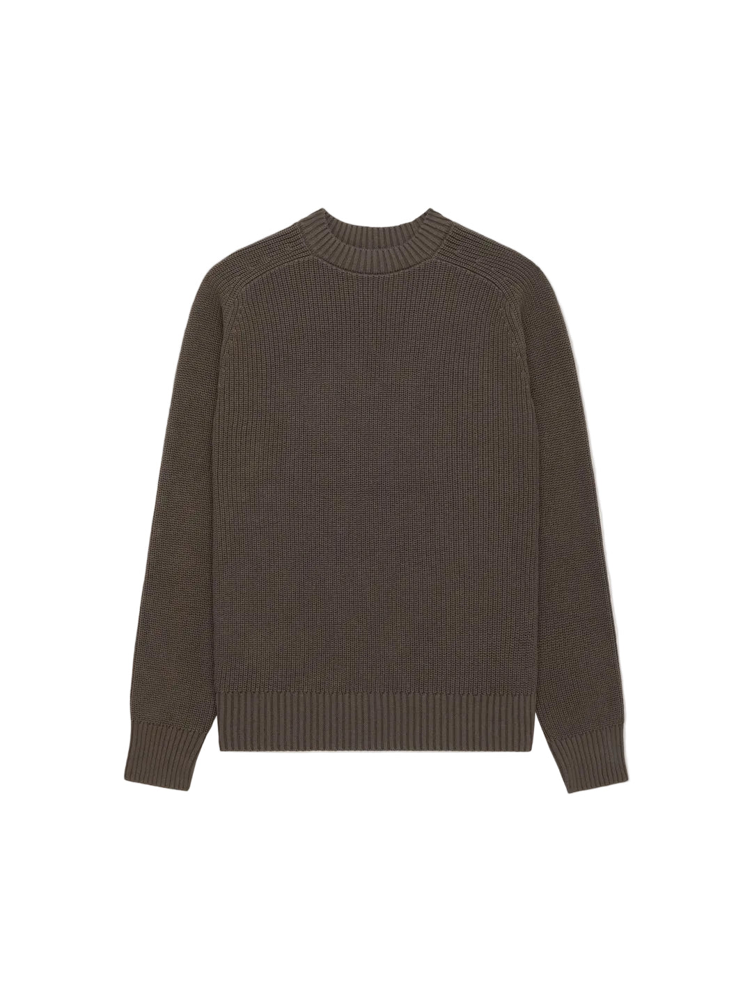 Cotton Crewneck Sweater Earth