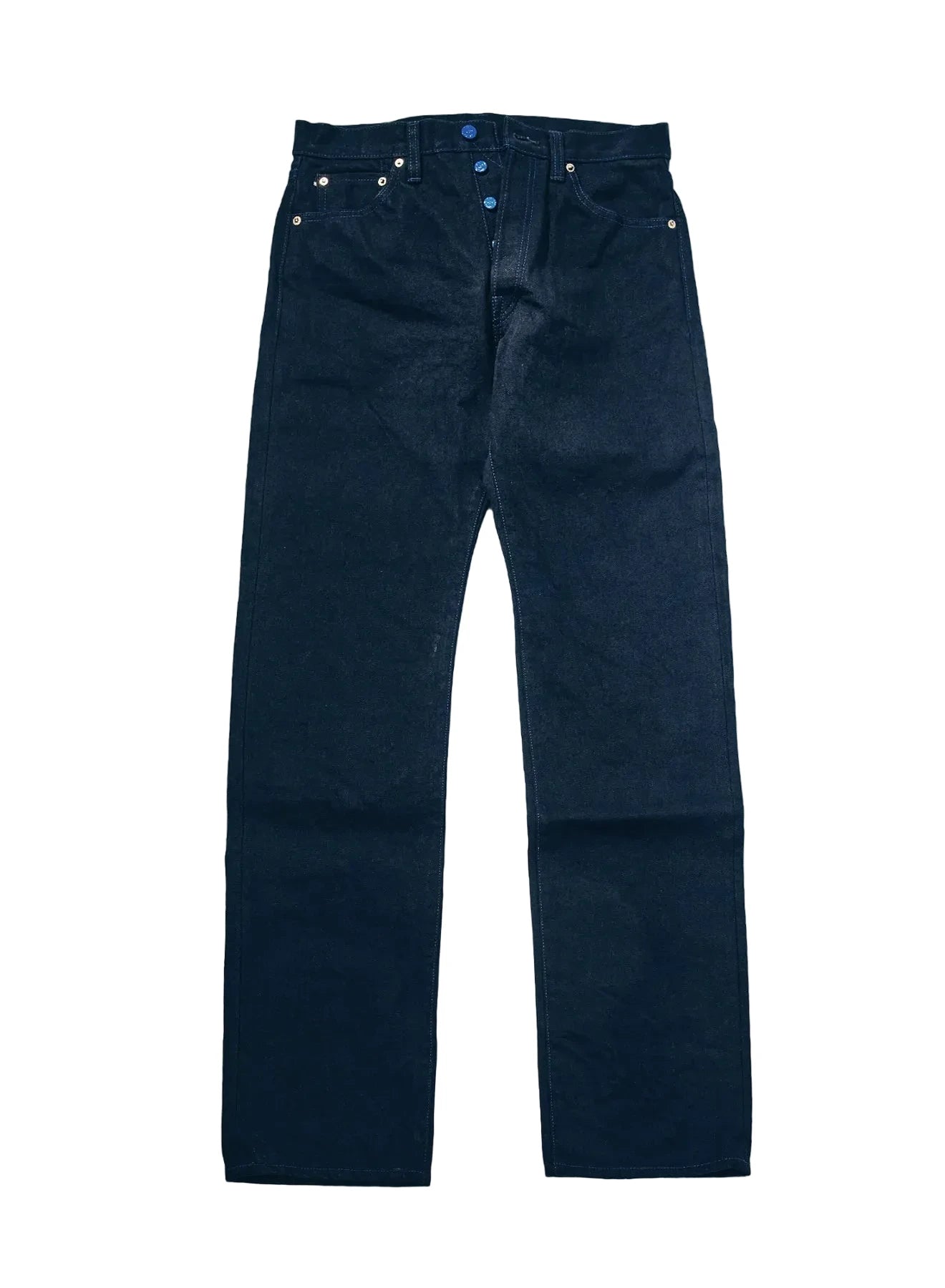 S0510XX-BOB 15oz Aoki Tachikage Black On Blue Regular Straight