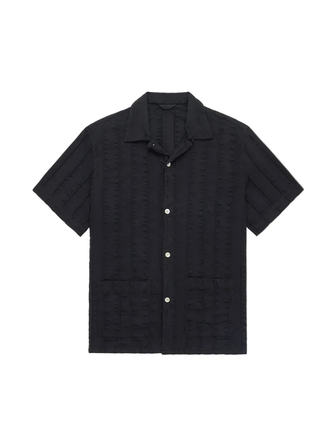 Cabana Shirt Charcoal Rope Cloth