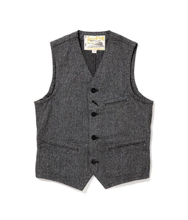 SC12795 9oz Black Covert Work Vest