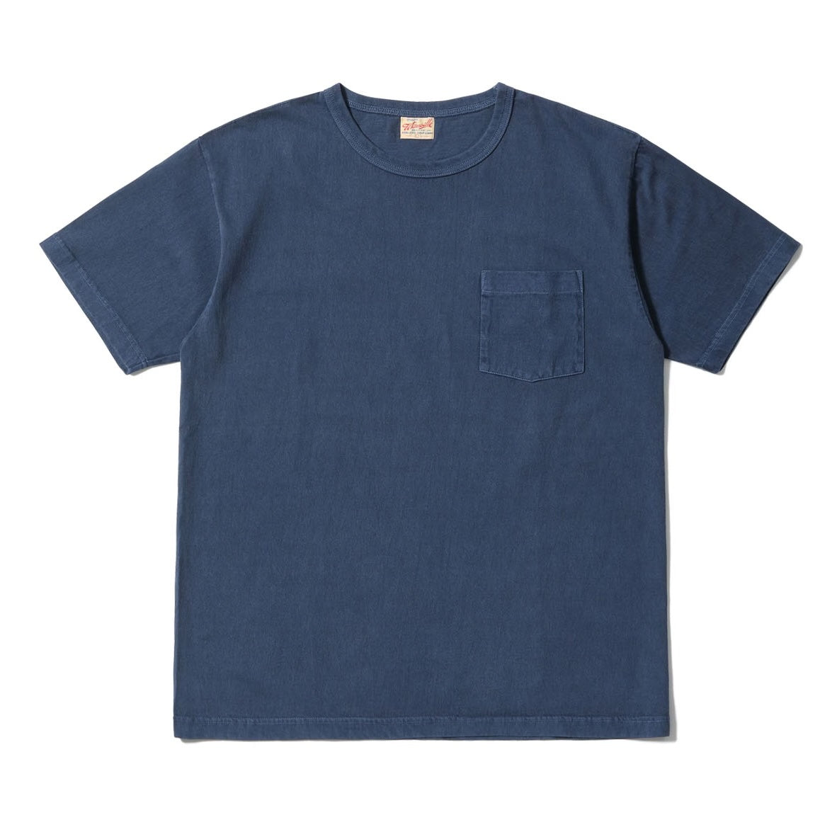 WV79531 Whitesville Pigment Dyed Pocket Tee Navy
