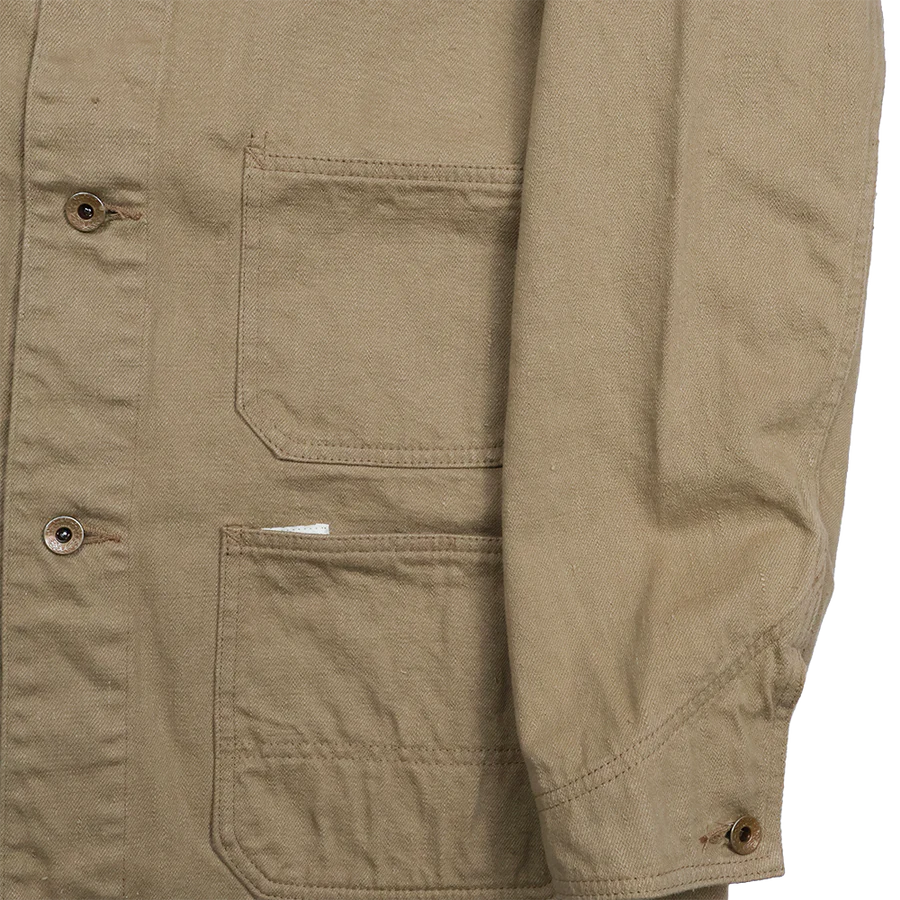 2015BE Chore Jacket Beige Denim