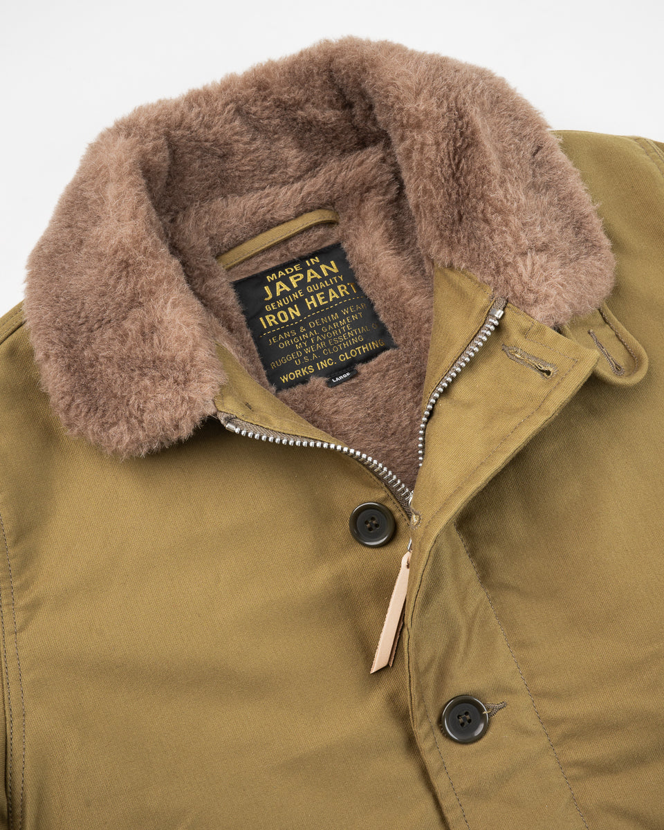 IHM-35-KHA Whipcord N1 Deck Jacket Khaki