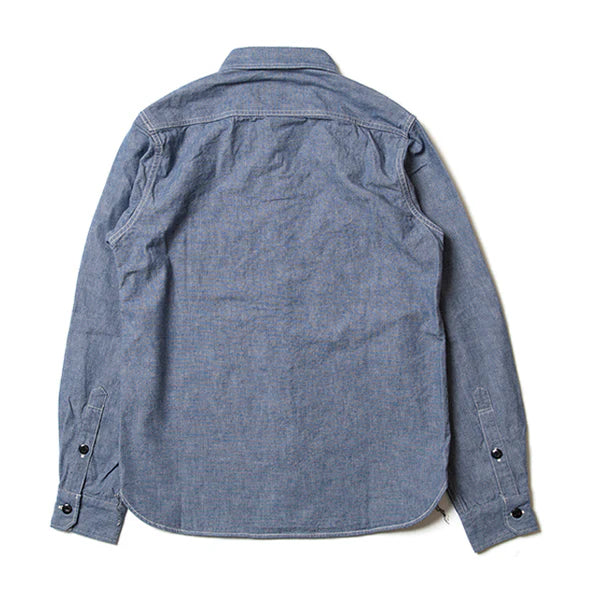5333A Chambray Work Shirt Blue