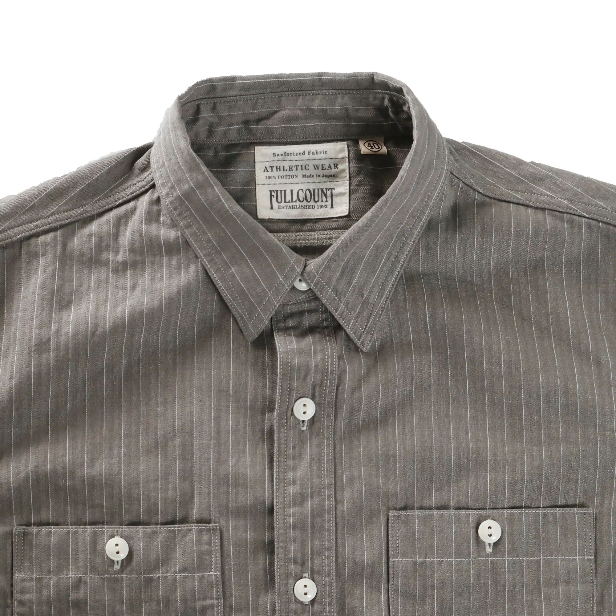4810G Herringbone Pencil Stripe Work Shirt