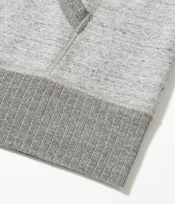 WV67729 Whitesville Heavy Loopwheel Hoodie Heather Grey