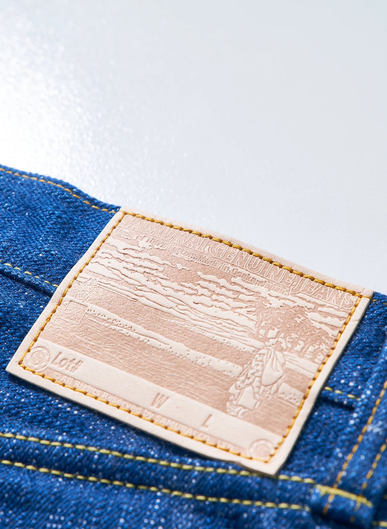 S211XX17oz-SLB Murakumo 17oz Japanese Selvedge Denim Relax Taper
