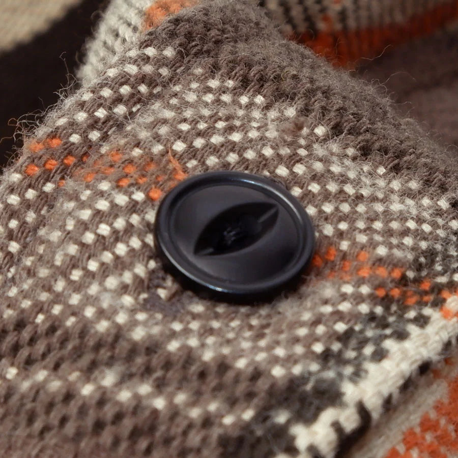 502654 Heavy Flannel Shirt Charcoal