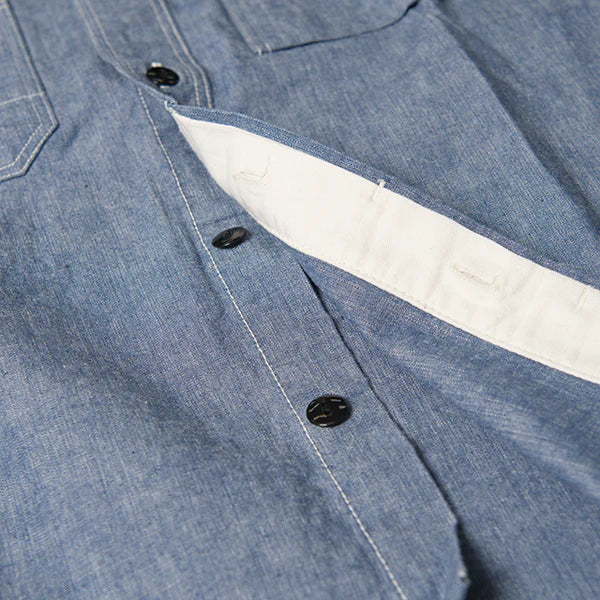 5333A Chambray Work Shirt Blue