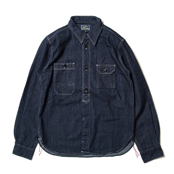 5333B Denim Work Shirt Indigo