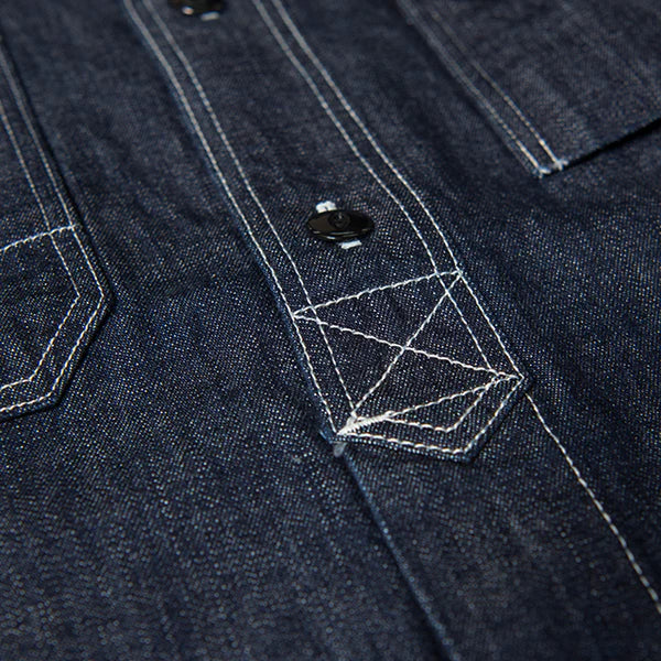 5333B Denim Work Shirt Indigo