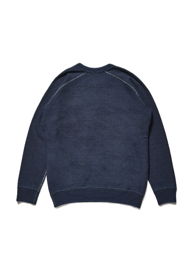 5409-ID Yarn Dyed Sweatshirt  - Indigo