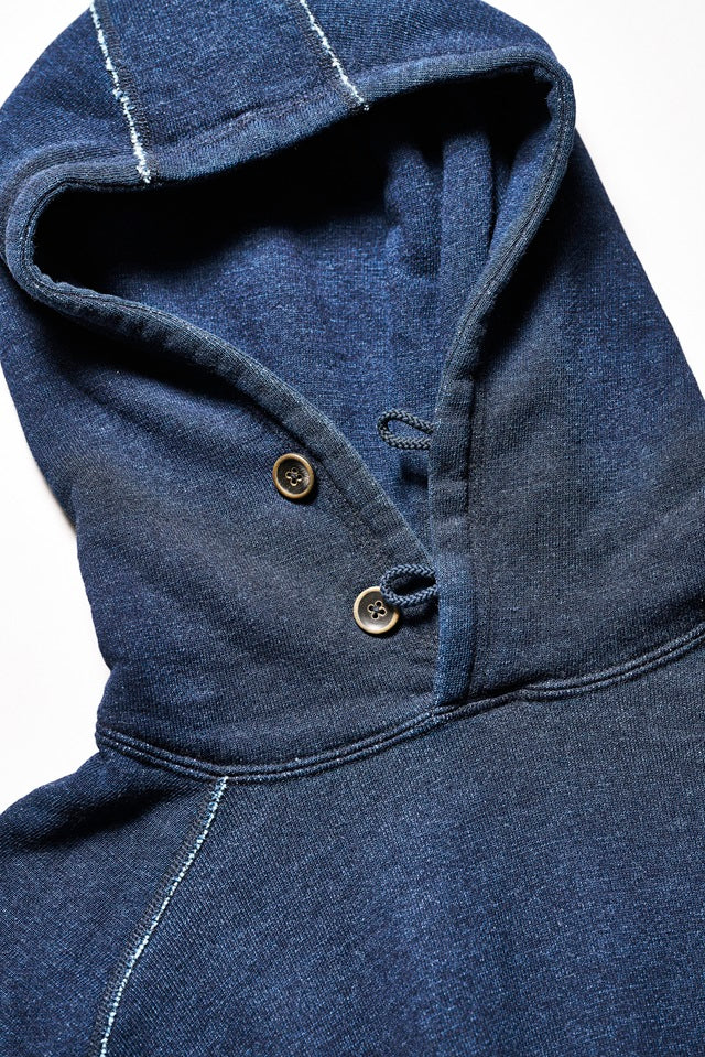 5410-ID Yarn Dyed Hoodie - Indigo