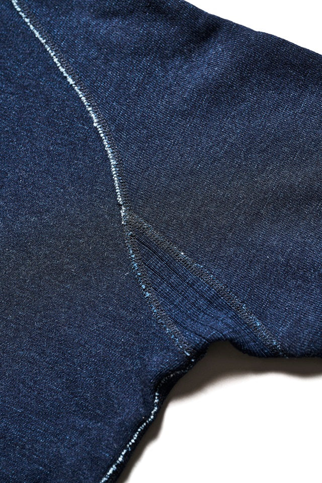 5409-ID Yarn Dyed Sweatshirt  - Indigo