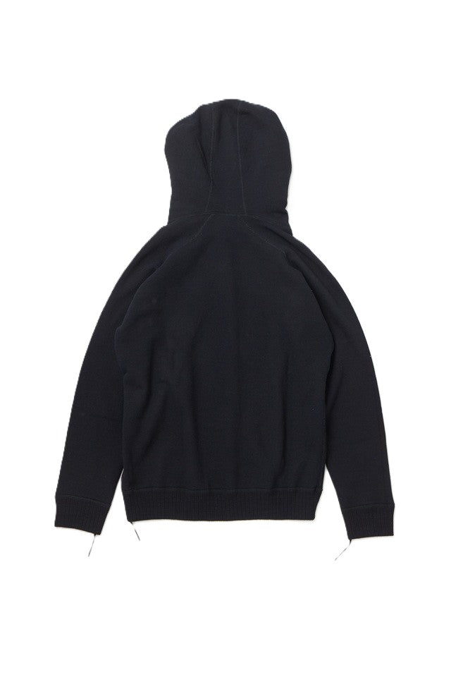 5410-IDBK Yarn Dyed Hoodie - Indigo Black