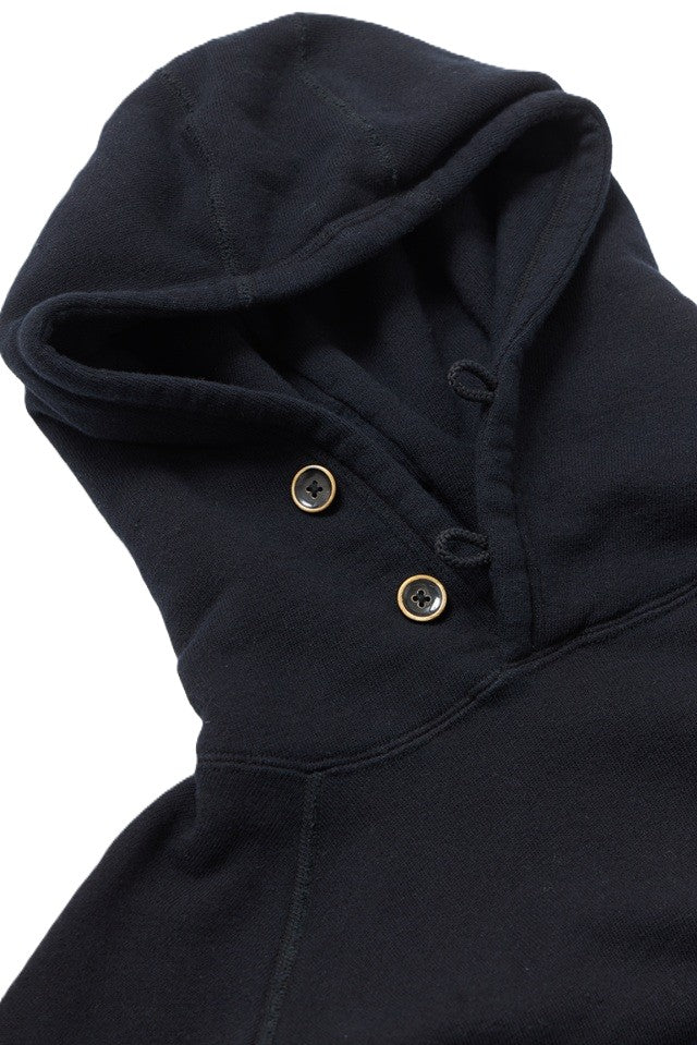 5410-IDBK Yarn Dyed Hoodie - Indigo Black