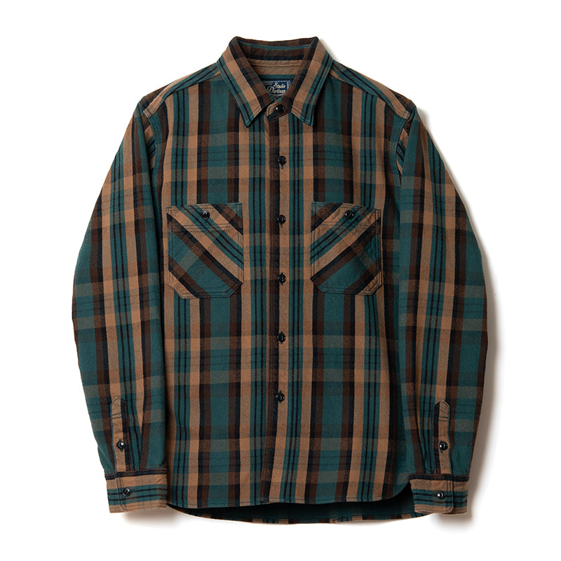 5714 Heavyweight Flannel Shirt Green