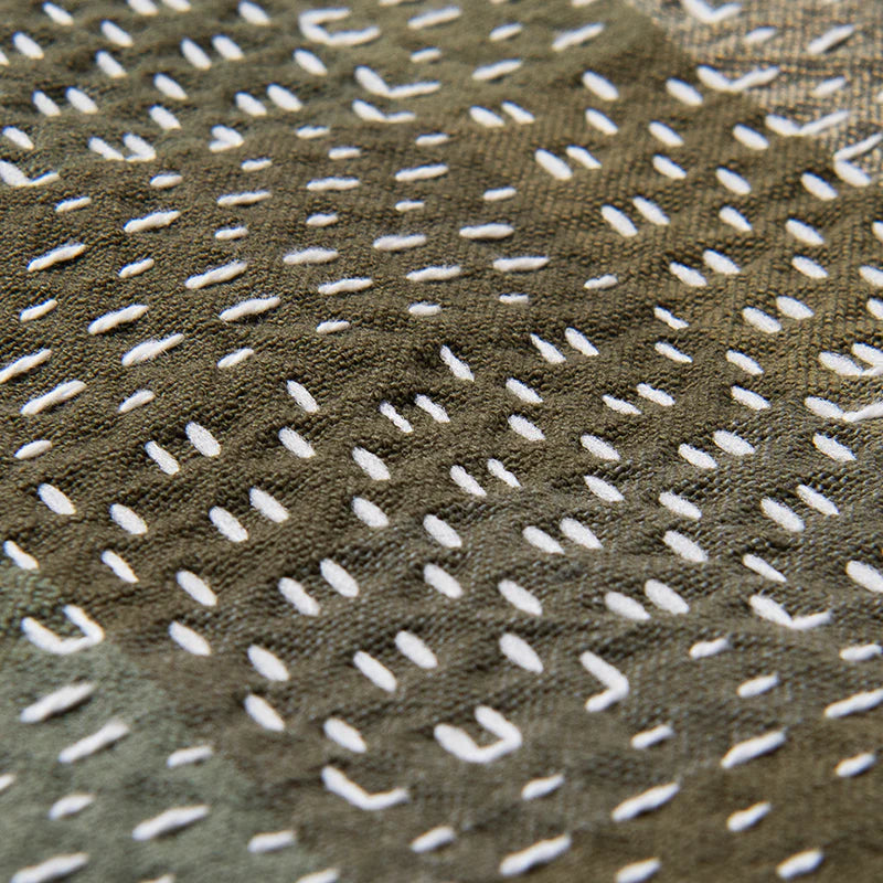 5718 Narogi Army Sashiko Work Shirt