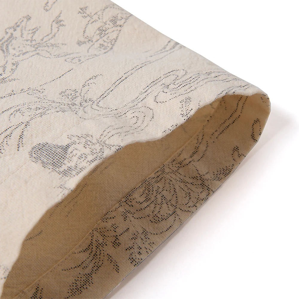 5736 Choju- Giga Aloha Shirt - Ivory