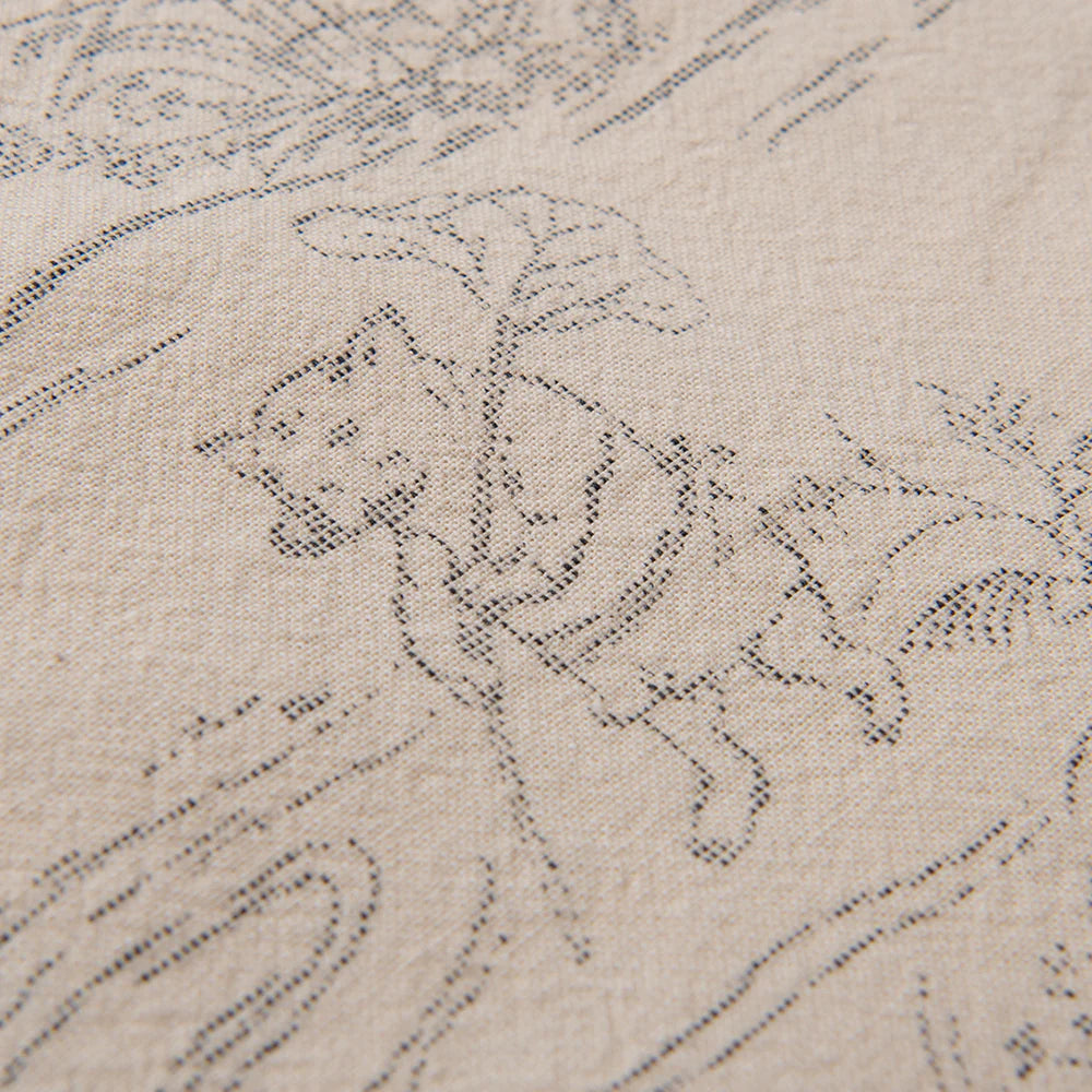 5736 Choju- Giga Aloha Shirt - Ivory