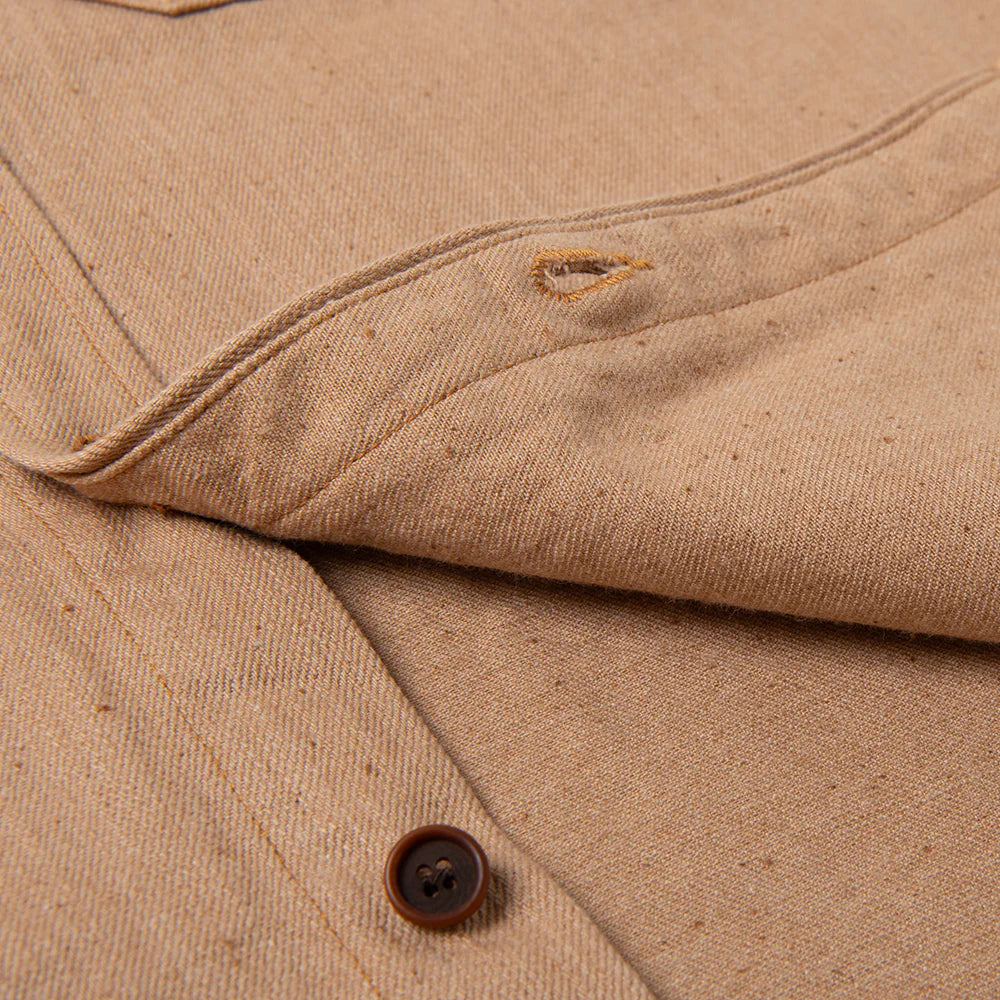 5740 12oz Fox Cotton Work Shirt - Brown