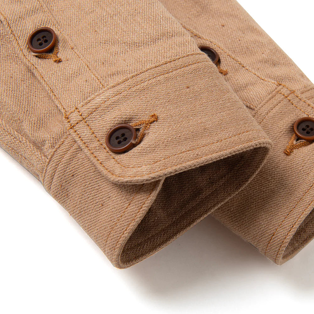 5740 12oz Fox Cotton Work Shirt - Brown