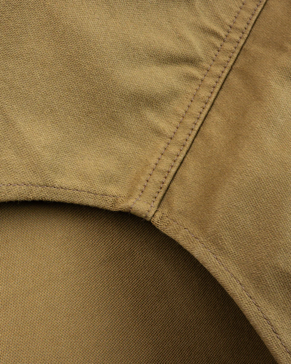 IHSH-426-KHA 12oz Military Moleskin Western Shirt - Khaki