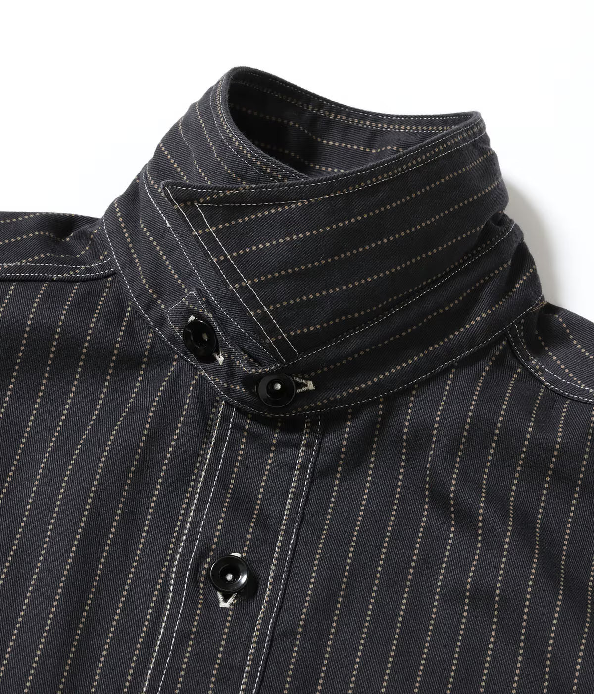 SC29585 Fiction Romance 8.5oz Black Wabash Stripe Work Shirt