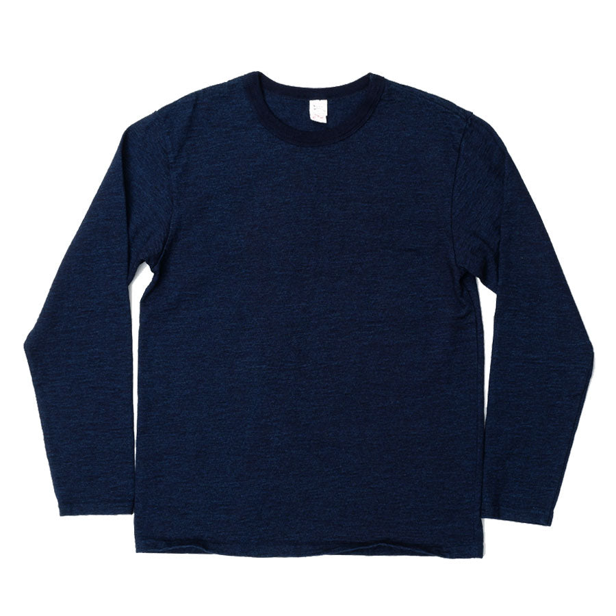 602661 No.7 Indigo Long-Sleeve T-Shirt Indigo