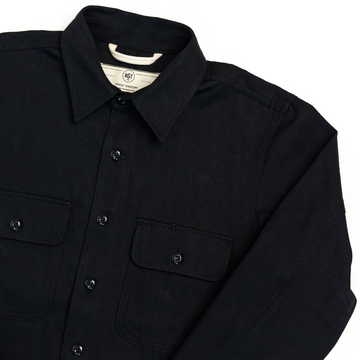 Field Shirt 11oz Stealth Selvedge Denim