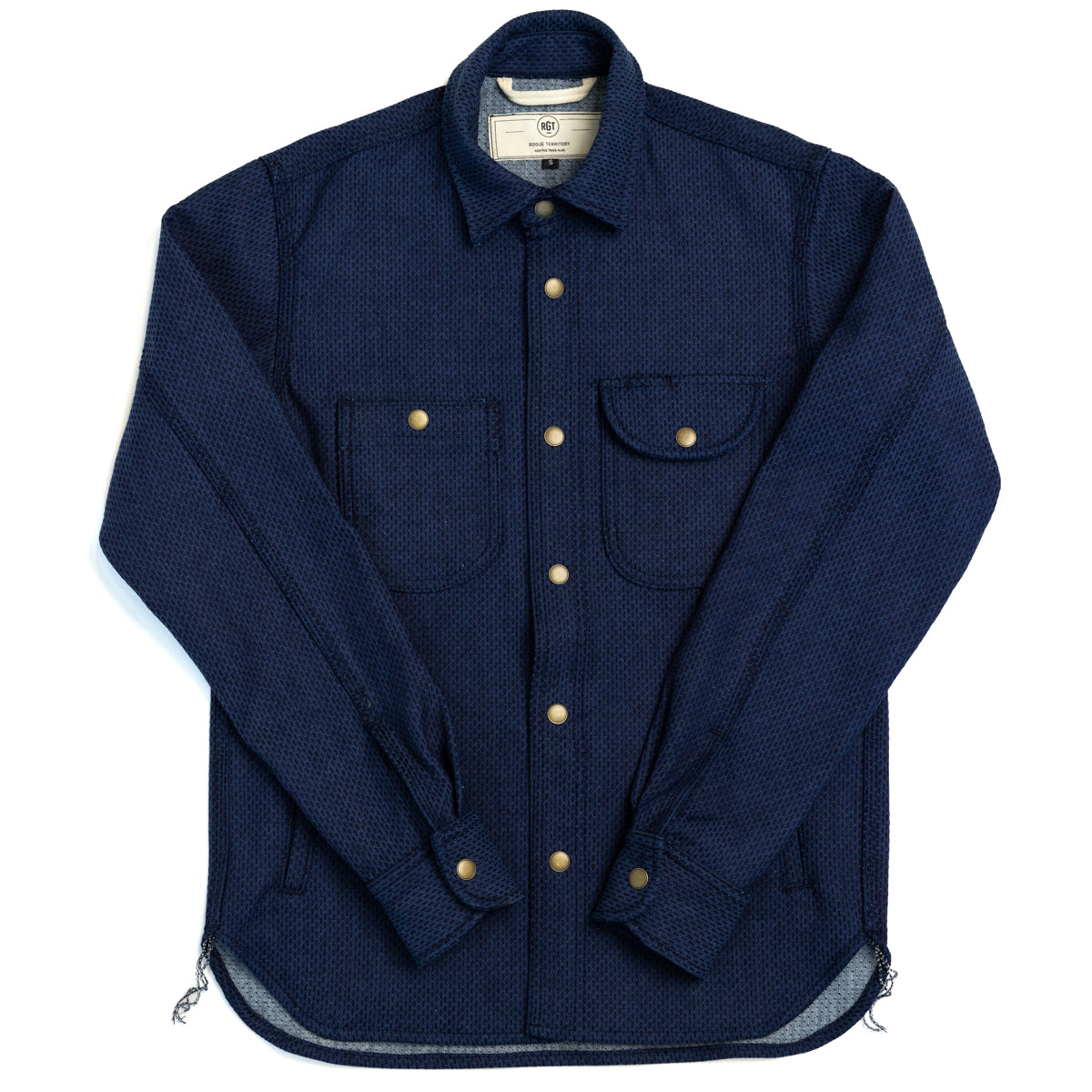 Service Shirt 15oz Indigo Sashiko