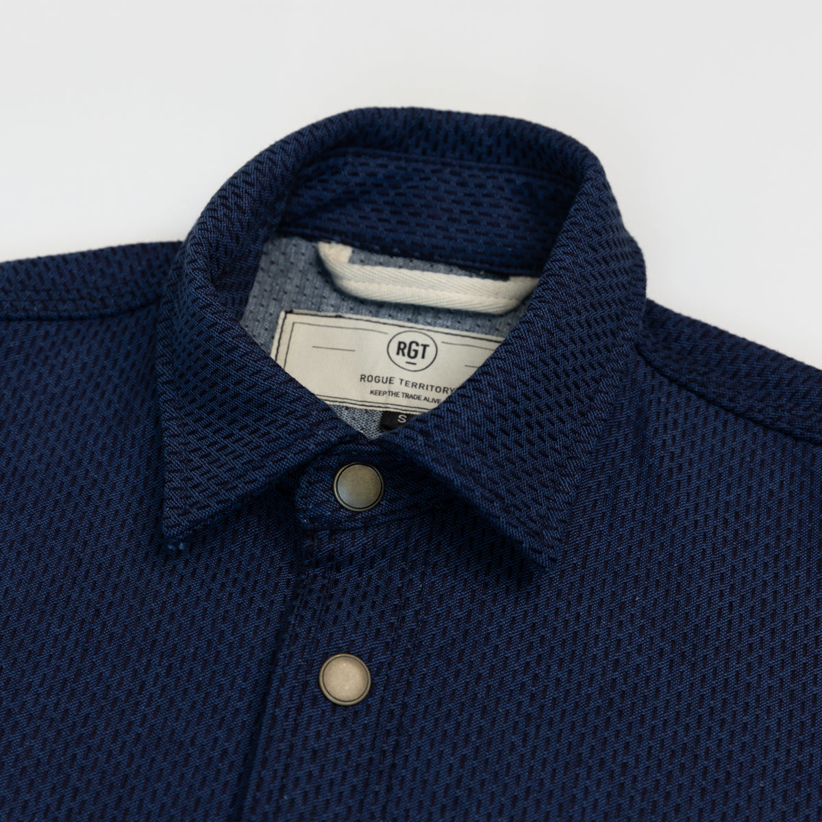 Service Shirt 15oz Indigo Sashiko