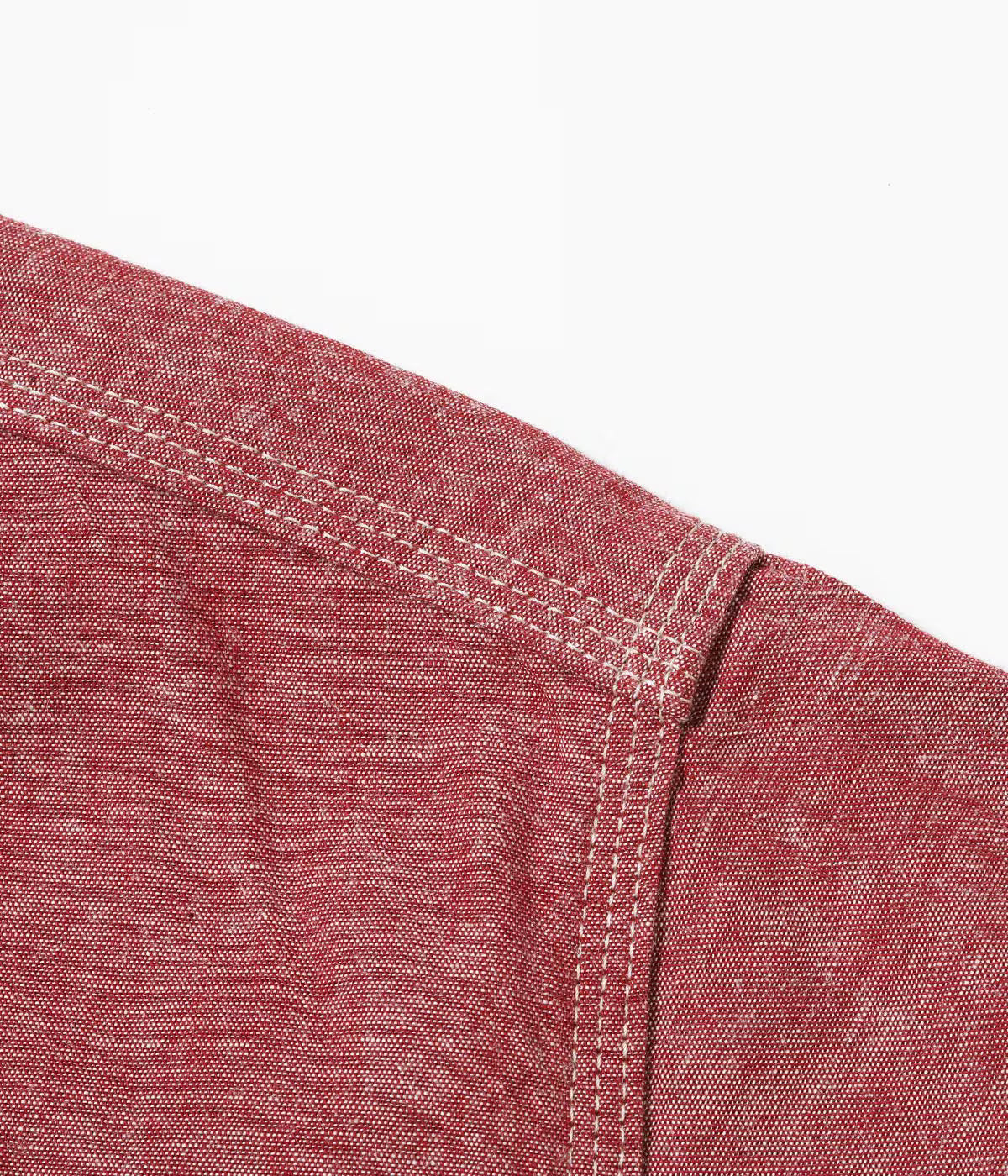 SC39703 Red Chambray S/S Work Shirt