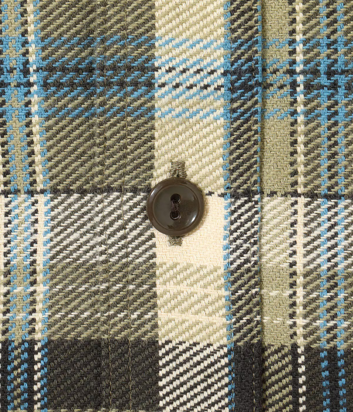 SC29780 Twill Check Work Shirt Olive