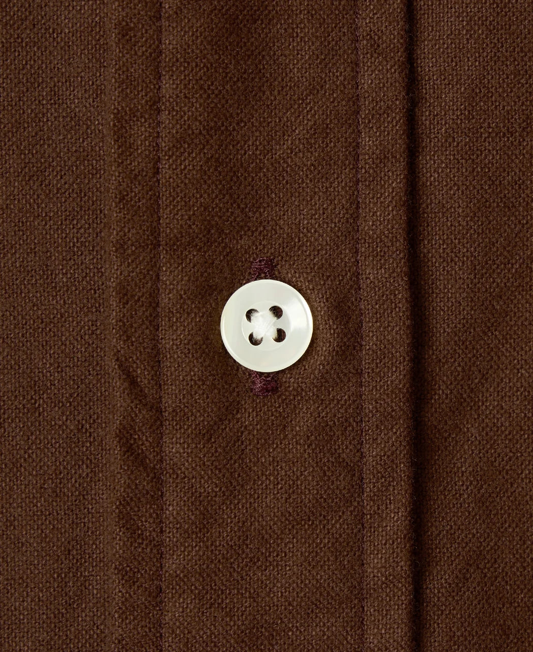 Vintage Ivy Brushed Oxford Chocolate Brown