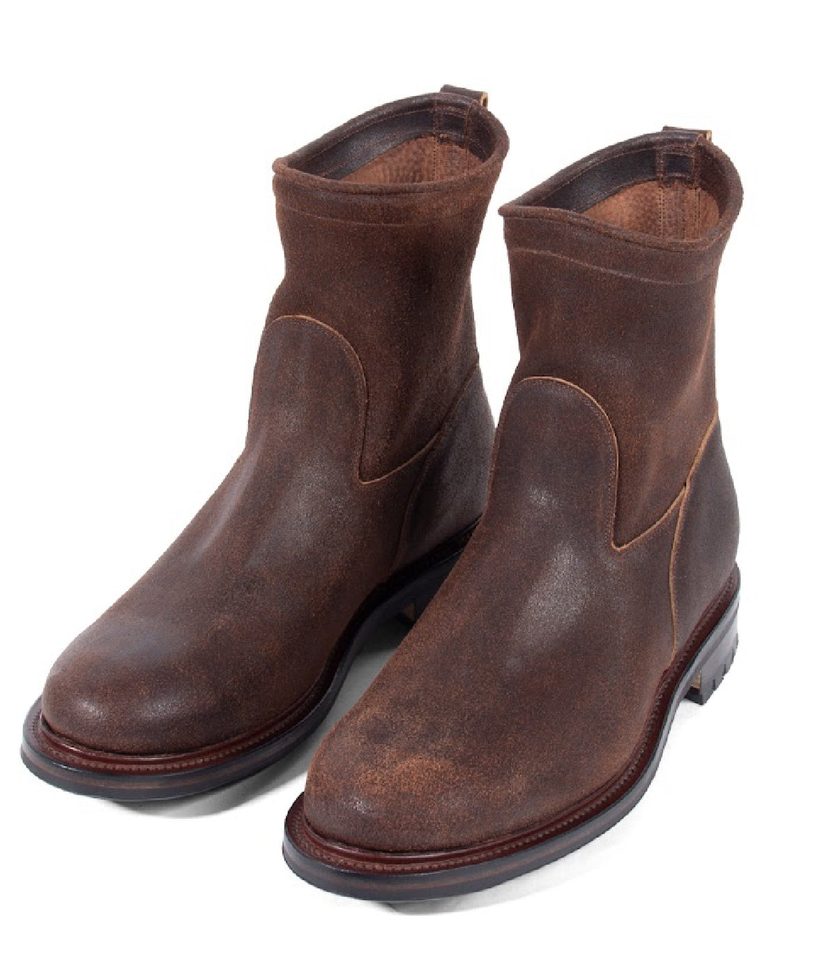 Roper Boot Wash Brown Waxed Flesh