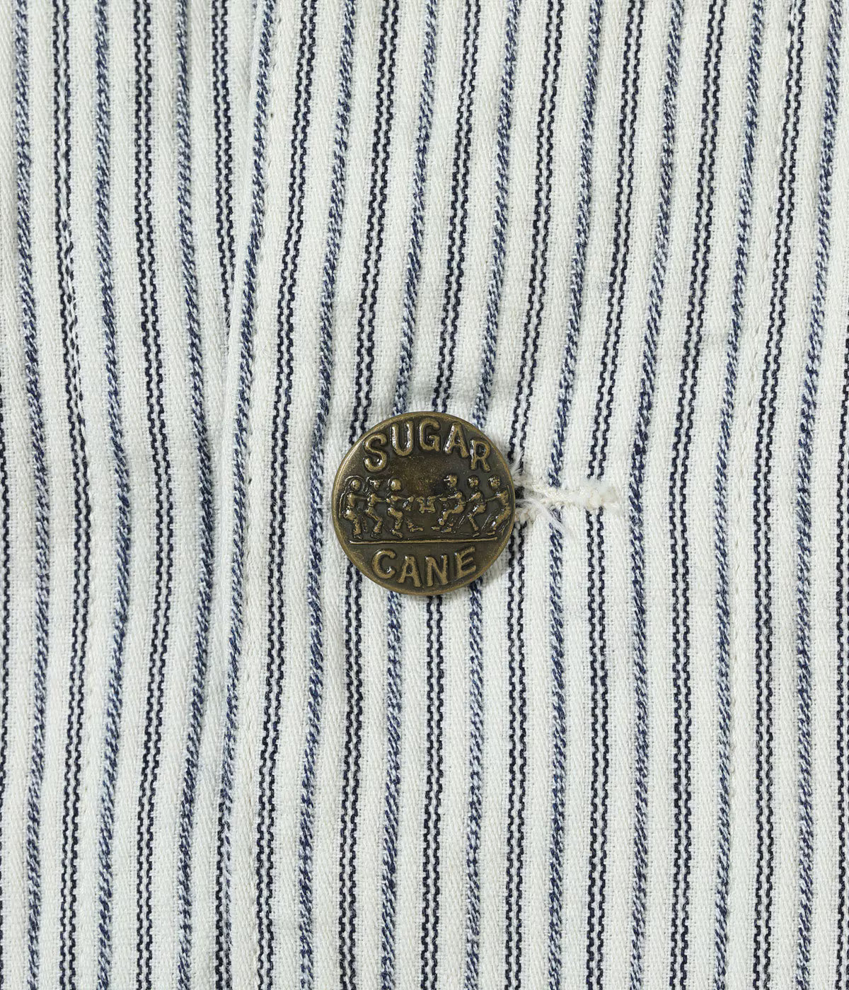 SC15899 Fiction Romance 8oz Indigo Stripe Work Coat