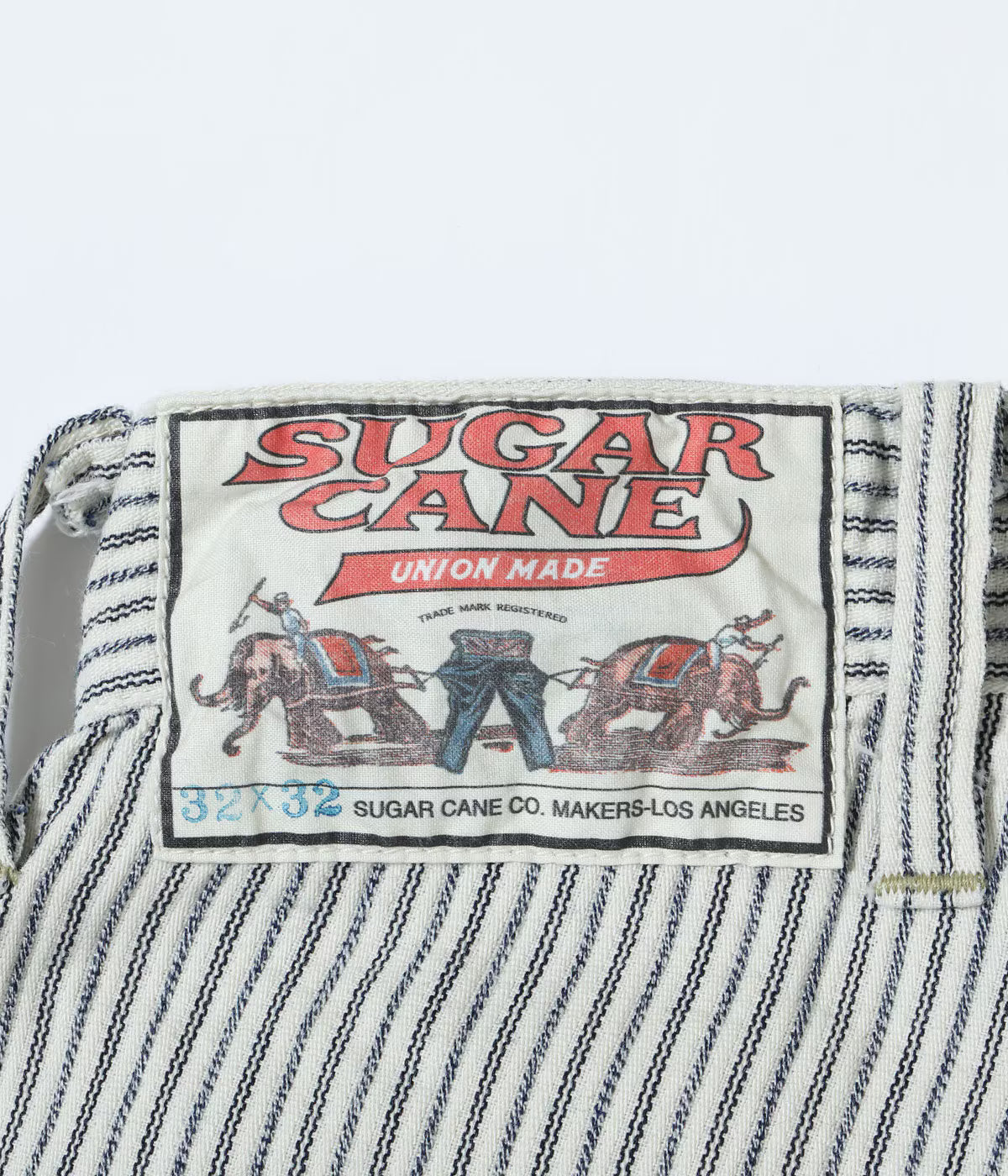 SC42649 Fiction Romance 8oz Indigo Stripe Work Pant