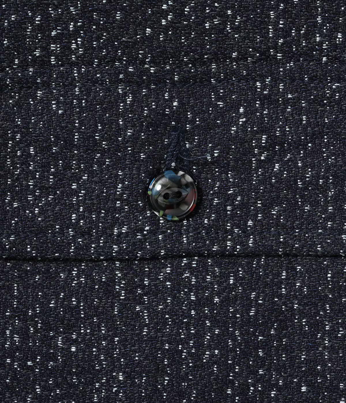SC 16054 Fiction Romance 10.5oz Indigo Jacquard Zip Shirt