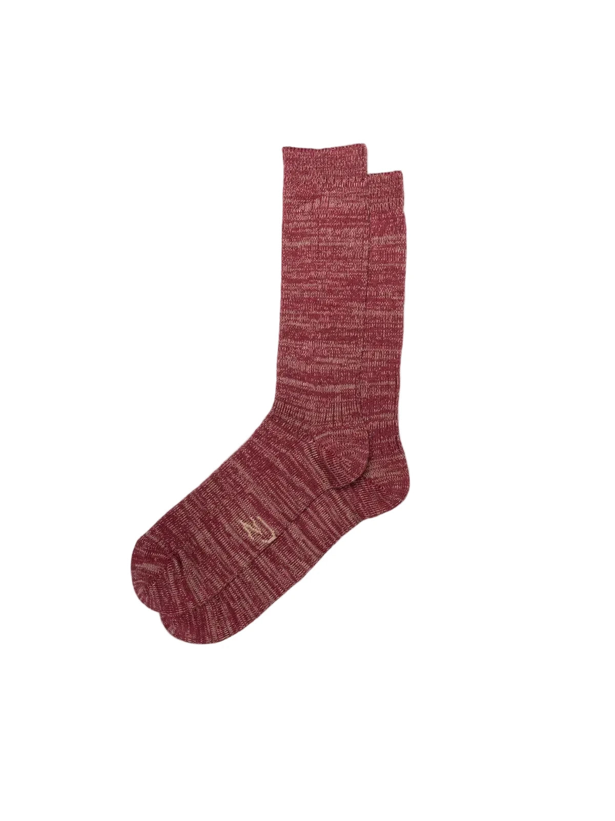 Rasmussan Mens Rib Sock Burgundy