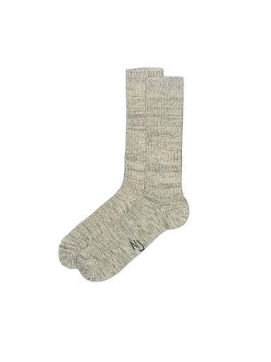 Gray sock on a light gray background