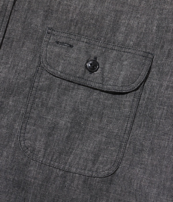 SC29159 Black Chambray Workshirt